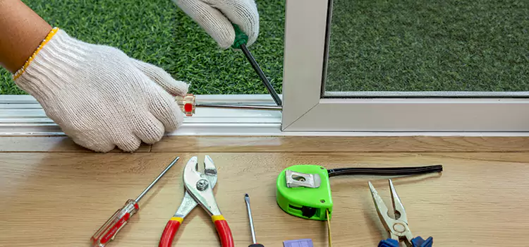 Sliding Door Track Replacement in Bensenville, IL